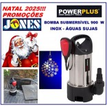 BOMBA SUBMERSÍVEL POWERPLUS 900W INOX